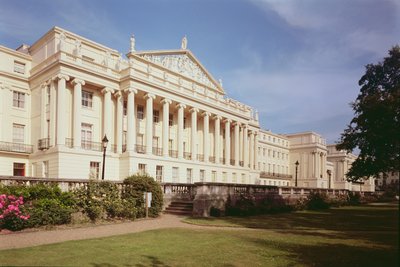 Cumberland Terrace 1827-28, John Nash (1752-1835) tarafından tasarlandı Regents Park, Londra, Birleşik Krallık by Unbekannt Unbekannt