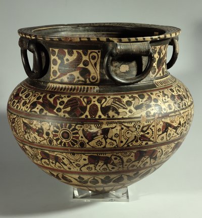 Doğu Yunan Oryantalizan dinos, Orta Yaban Keçisi stili, Cerveteri