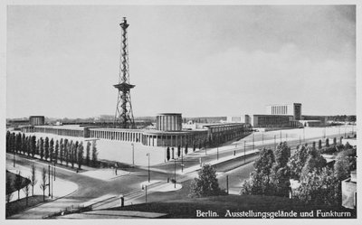 Sergi Salonları ve Yayın Kulesi, Charlottenburg, Berlin, c.1930 by Unbekannt Unbekannt