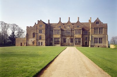 Broughton kalesinin dış görünümü, Oxfordshire by Unbekannt Unbekannt