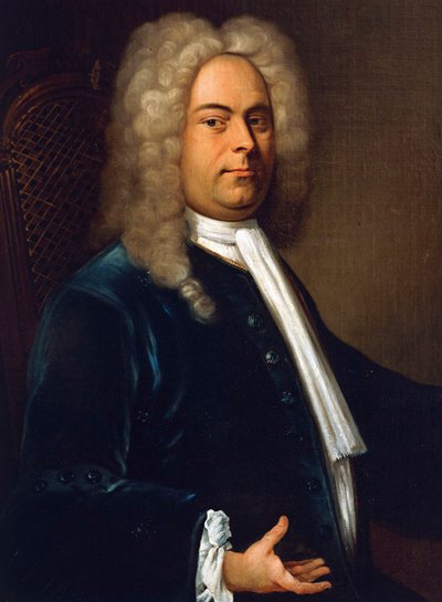 George Frideric Handel (detay) by Unbekannt Unbekannt