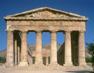 Yunan Tapınağı, MÖ 424-416 (detay) by Unbekannt Unbekannt