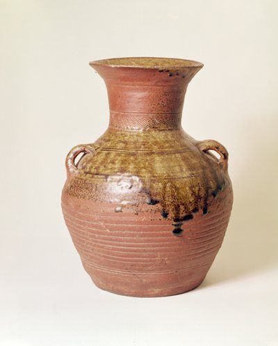 Han Hanedanlığından kalma kavanoz (206BC-AD220). Proto Porselen by Unbekannt Unbekannt