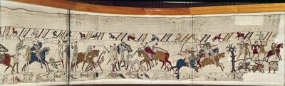 Kral Harold öldürüldü ve İngilizler uçuşa geçti, Bayeux Goblen by Unbekannt Unbekannt