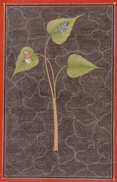 Markandeya Kozmik Okyanusta Krishna