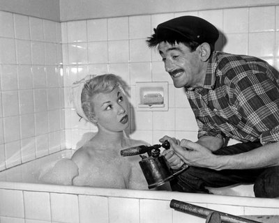 Nadine Tallier (şimdi Barones Nadine De Rothschild) ve Maurice Gardett 27 Mart 1961