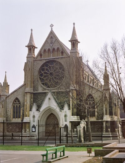 R.C. Annes Kilisesi, Limehouse, Gilbert Blount tarafından tasarlandı, 1855 ve 1894 by Unbekannt Unbekannt