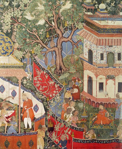 Rustam discovers the girl who has betrayed his love to Mihr Afruz, from the 