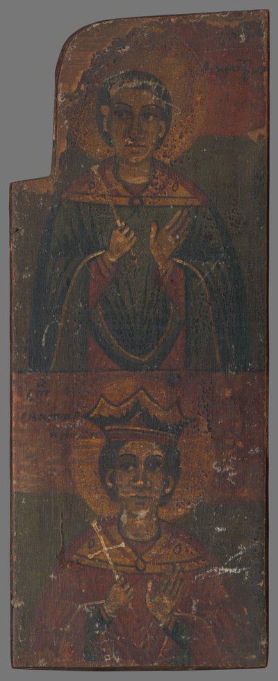 Sv. Dimitri, Sv. Katarina by Unbekannt Unbekannt