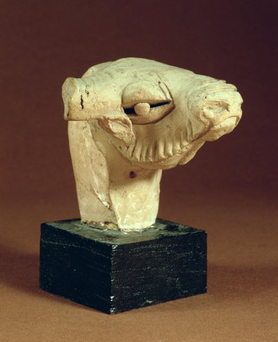 Pişmiş toprak deve başı, Mohenjodaro, MÖ 2300-1750 by Unbekannt Unbekannt
