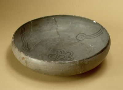 Pişmiş toprak boyalı gri mal, Hastinapur, MÖ 800-400 by Unbekannt Unbekannt