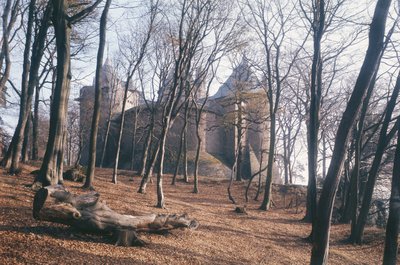 Ormandan Castle Coch, Güney Galler manzarası by Unbekannt Unbekannt