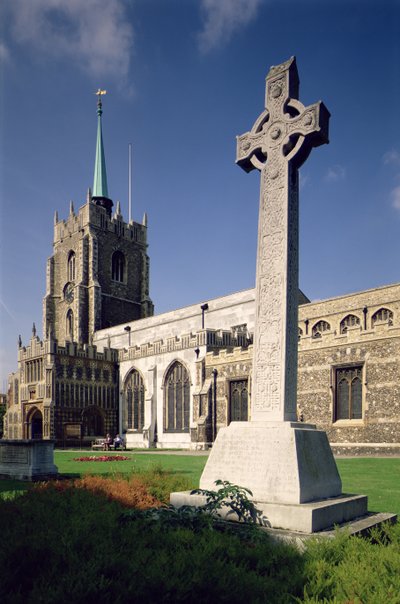 Essex Kulesi ve Güney Sundurma Görünümü, Chelmsford Katedrali, Essex by Unbekannt Unbekannt