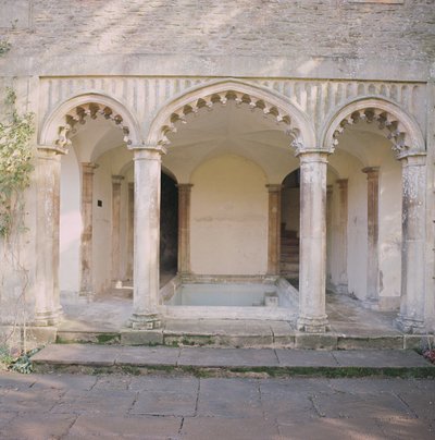 Hamamın dış görünümü, Corsham Court, Wiltshire by Unbekannt Unbekannt