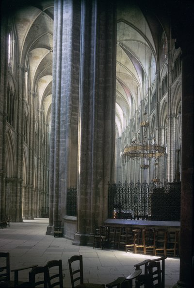 İç görünümü, Durham Katedrali, inşa 1093-1289 by Unbekannt Unbekannt