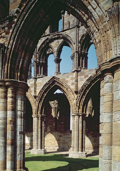Whitby Manastırı, Yorkshire by Unbekannt Unbekannt