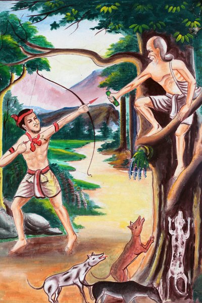 20151102, Vang Vieng, Laos : Jataka Masalları, Buda