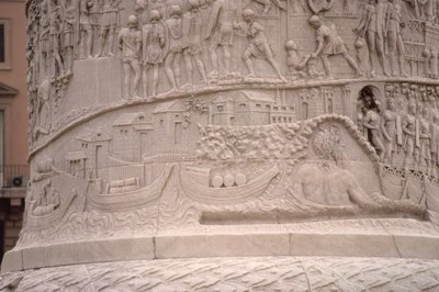 Bir Roma Limanı ve Bir Roma Kampı İnşası, Trajan Sütunu