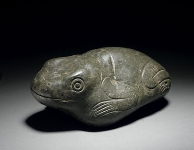 Nadir bir Aztek taş kurbağası, c.1200-1521 by Unbekannt