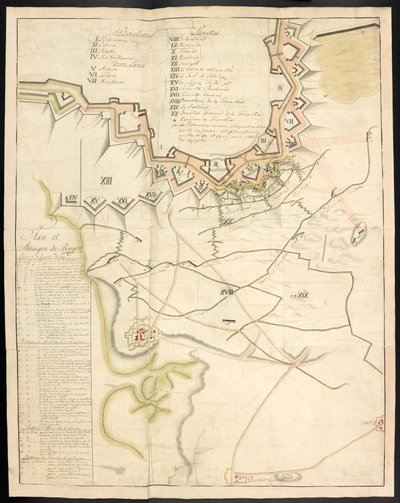 Kuşatmanın renkli planı işe yarıyor. 1747