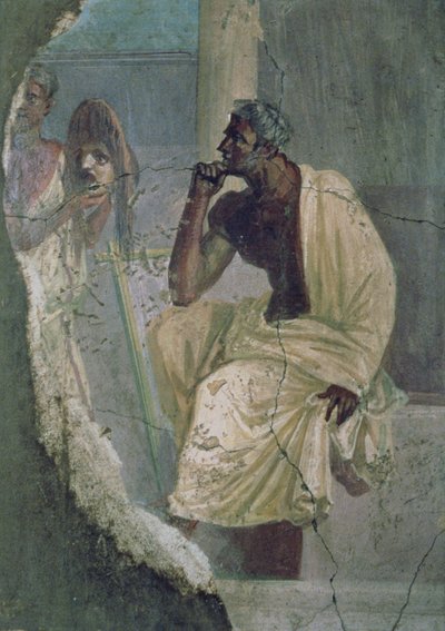 Trajik Şairin Evi'nden Oyuncu ve Maske by Unbekannter Künstler