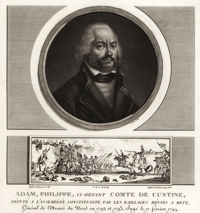 Adam Philippe, Comte de Custine, Fransız Devrimci generali, 1793