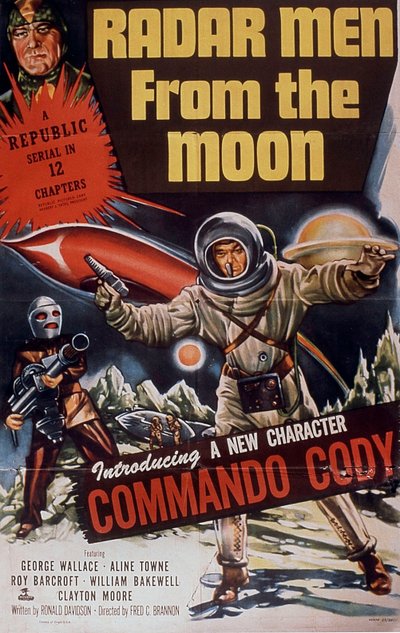 FredBrannon tarafından Georges Wallace Aline Towne ve Roy Barcroft ile birlikte Aydan Radar Adamlar film afişi 1952 by Unbekannt