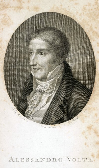 Alessandro Volta (Kont Alessandro Giuseppe Anastasio Volta by Unbekannt