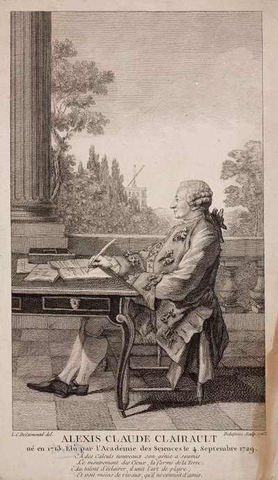 Alexis Claude Clairault (veya Clairaut), Fransız matematikçi by Unbekannt