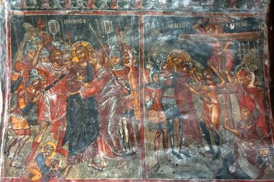 Antik freskler; duvar boyamaları; Yahuda