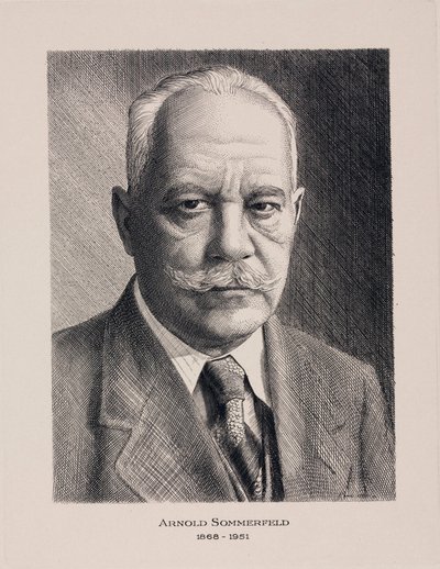 Arnold Sommerfeld, Alman fizikçi, 1930 dolayları by Unbekannt