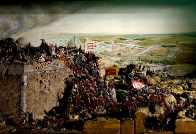 1683 Avusturya-Türk Savaşı (diorama modeli) by Unbekannter Künstler