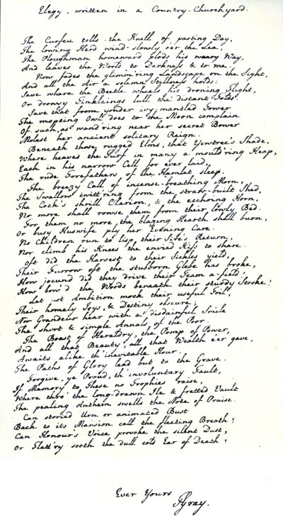 Şair Thomas Gray