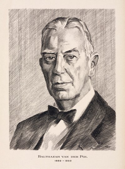 Balthazar van der Pol, Hollandalı elektrik mühendisi, 1930