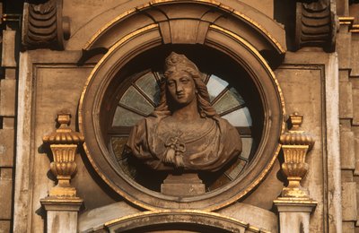 Belçika, Brüksel, Grand Place, dekoratif detay by William Jennys