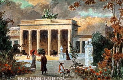 Berlin - Brandenburger Thor. Brandenburg Kapısı