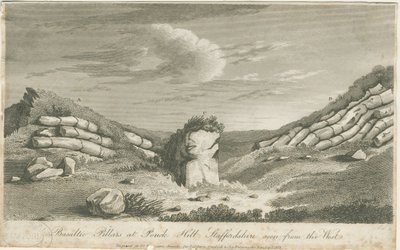 Bescot - Bazalt Sütunlar: gravür ve [c 1818] by Unbekannt