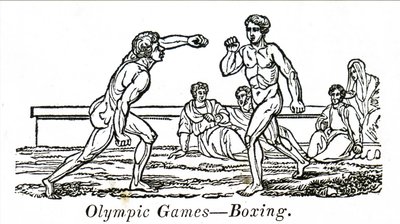 Antik Olimpiyat Oyunlarında Boksörler by Unbekannt