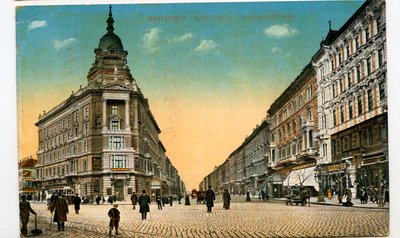 Budapeşte - Andrassy Bulvarı by Unbekannter Künstler