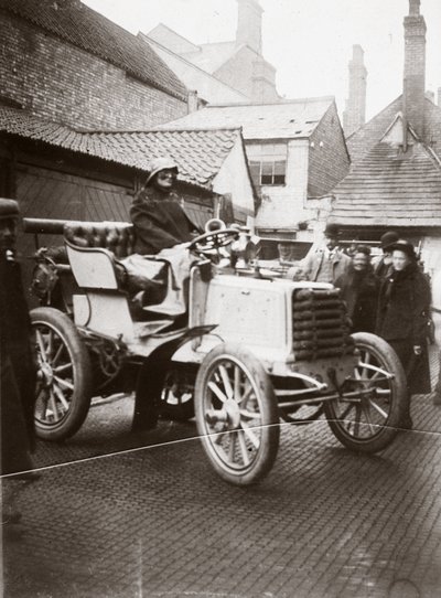 1000 Mil Denemesi sırasında CS Rolls 12 hp Panhard by Unbekannt
