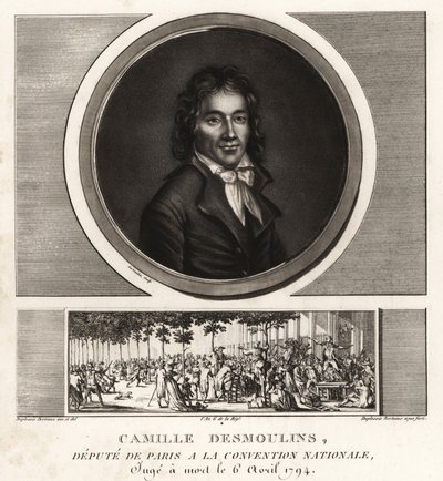 Ulusal Kongre Paris Milletvekili Camille Desmoulins, d by Unbekannt