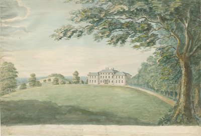 Canwell Hall: suluboya resim, nd [?18. yüzyıl] by Unbekannt