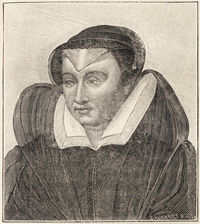 Medici Catherine (gravür) by Unbekannter Künstler