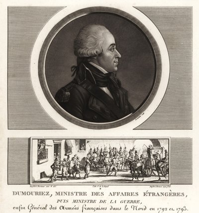 Charles-Francois du Perier Dumouriez, Fransız Devrim Savaşları sırasında Fransız general by Unbekannt