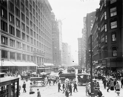 Chicago, Illinois, State St. & Marshall Fields by Unbekannter Künstler