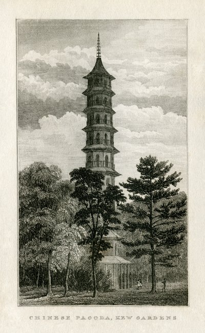 Çin Pagodası, Kew Bahçeleri by Unbekannt