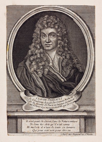 Claude Perrault, Fransız mimar, bilim adamı ve doktor, 1660'lar by Unbekannt