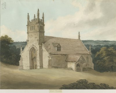 Clent - St. Kenelm Şapeli: suluboya resim ve [c 1820] by Unbekannt