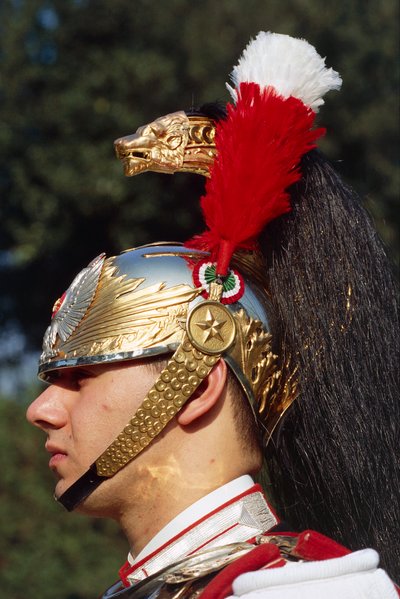 Kask takan cuirassier yakın çekim by Benjamin Baud