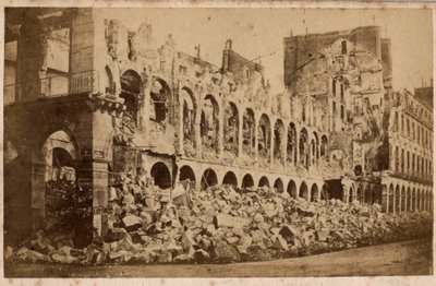 Paris Komünü (1871): Mayıs 1871 yangınından sonra Maliye Bakanlığı